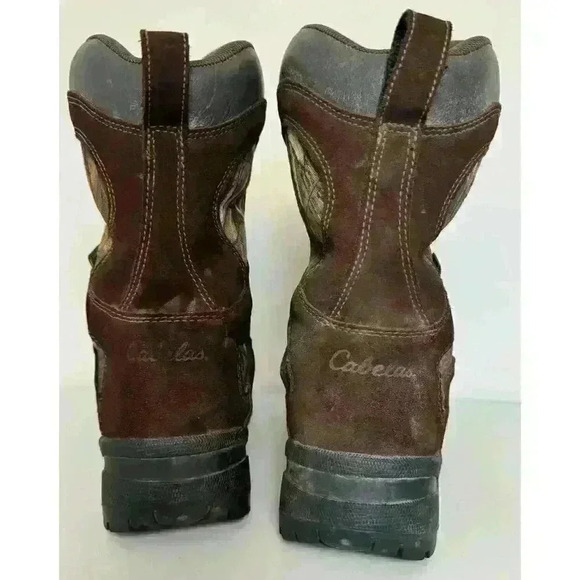 Cabela’s Camouflage Dry Plus Waterproof Boots thinsulate ultra Men’s size 8D - Picture 5 of 9